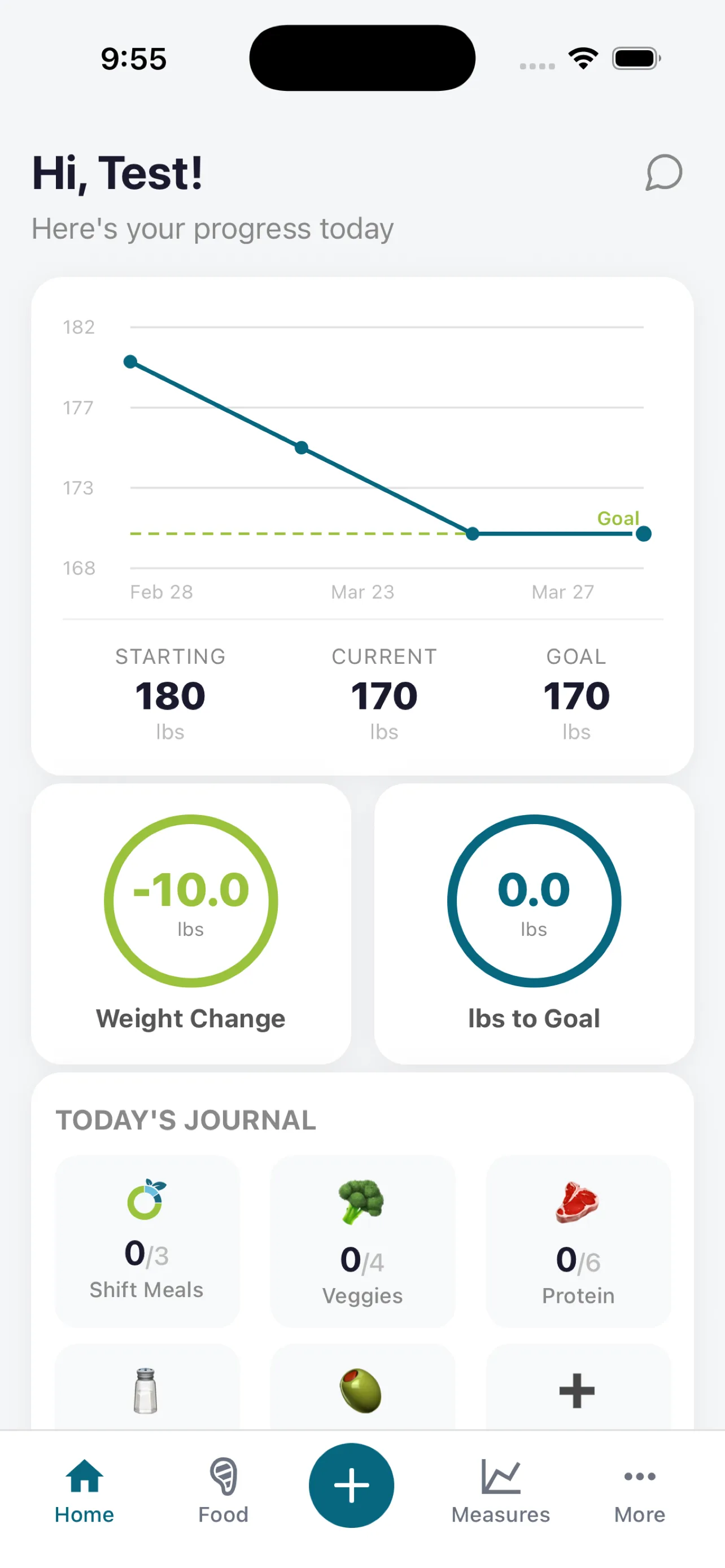 ShiftSetGo app dashboard
