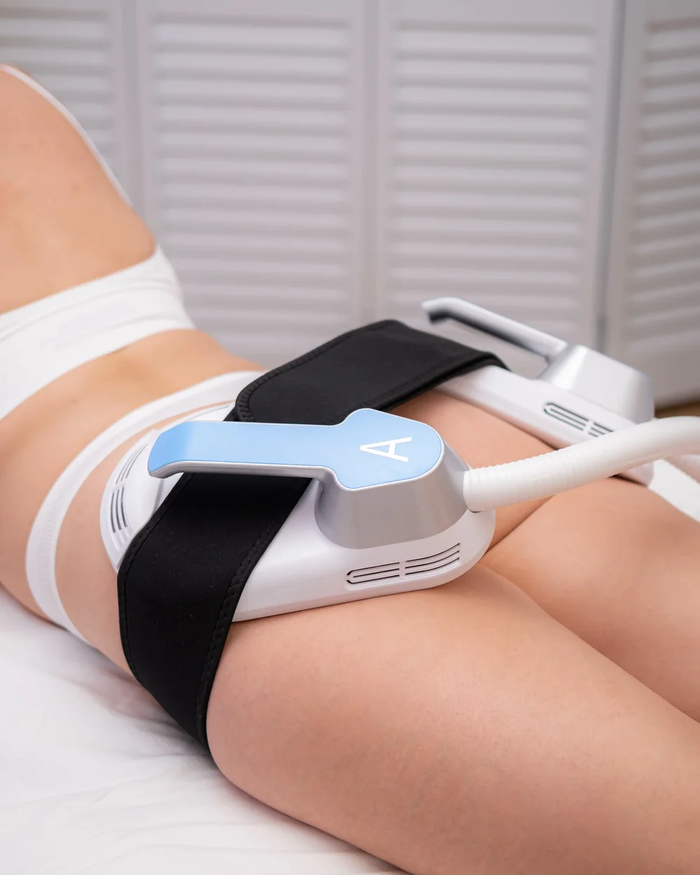 EmBody Sculpting treatment on the glutes