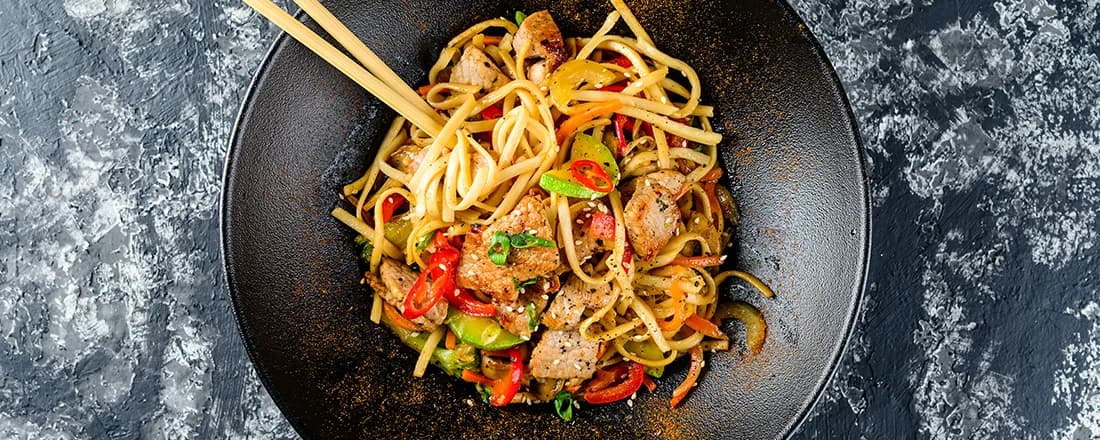 Chicken Stir Fry with Miracle Noodles