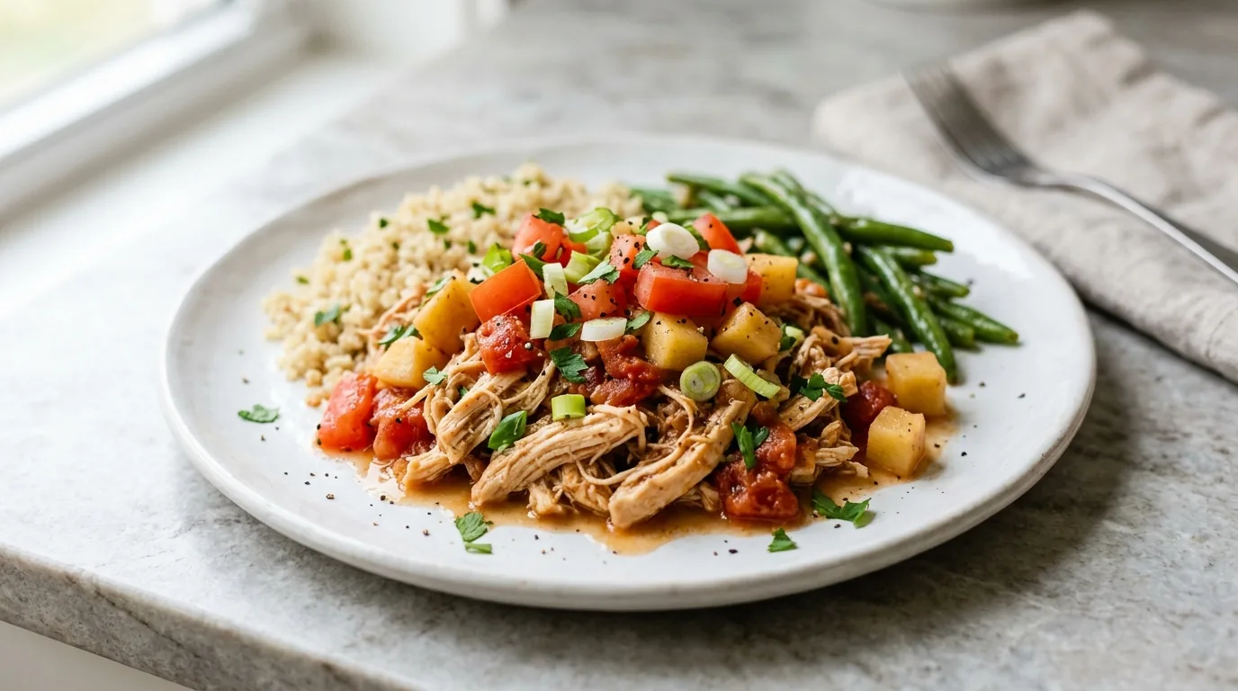 Crock Pot Kickin Chicken