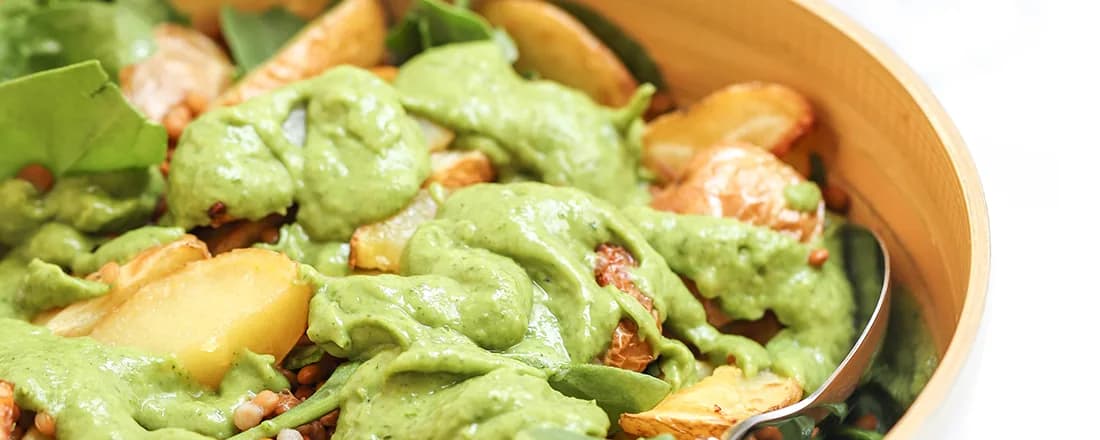 Green Potato Salad