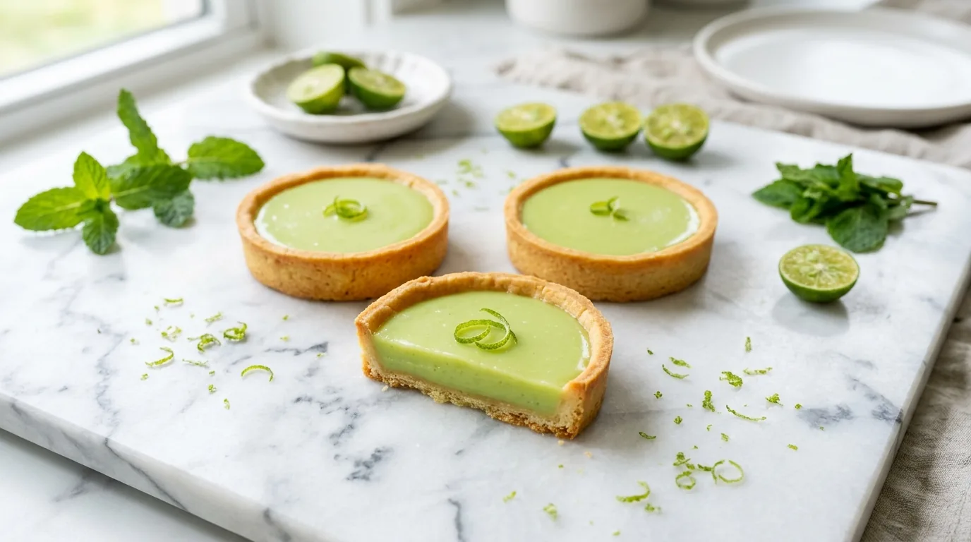 Guilt-Free Key Lime Mini Tarts