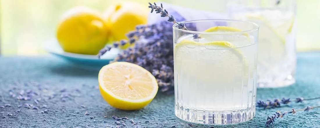 Sugar-Free Lavender Lemonade