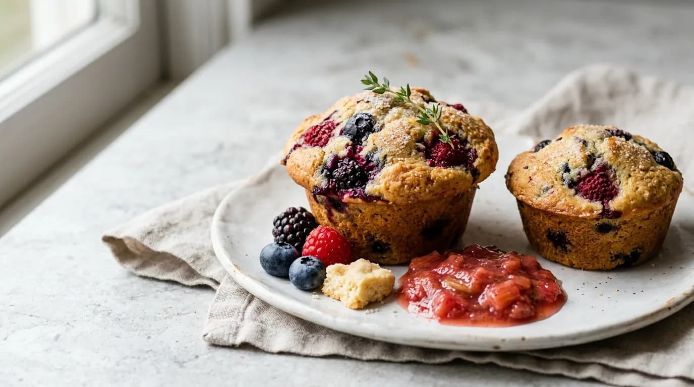 Mixed Berry Muffins