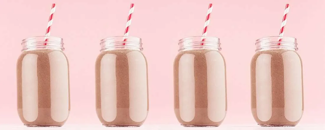 Mocha Chocolate Spinach Shake