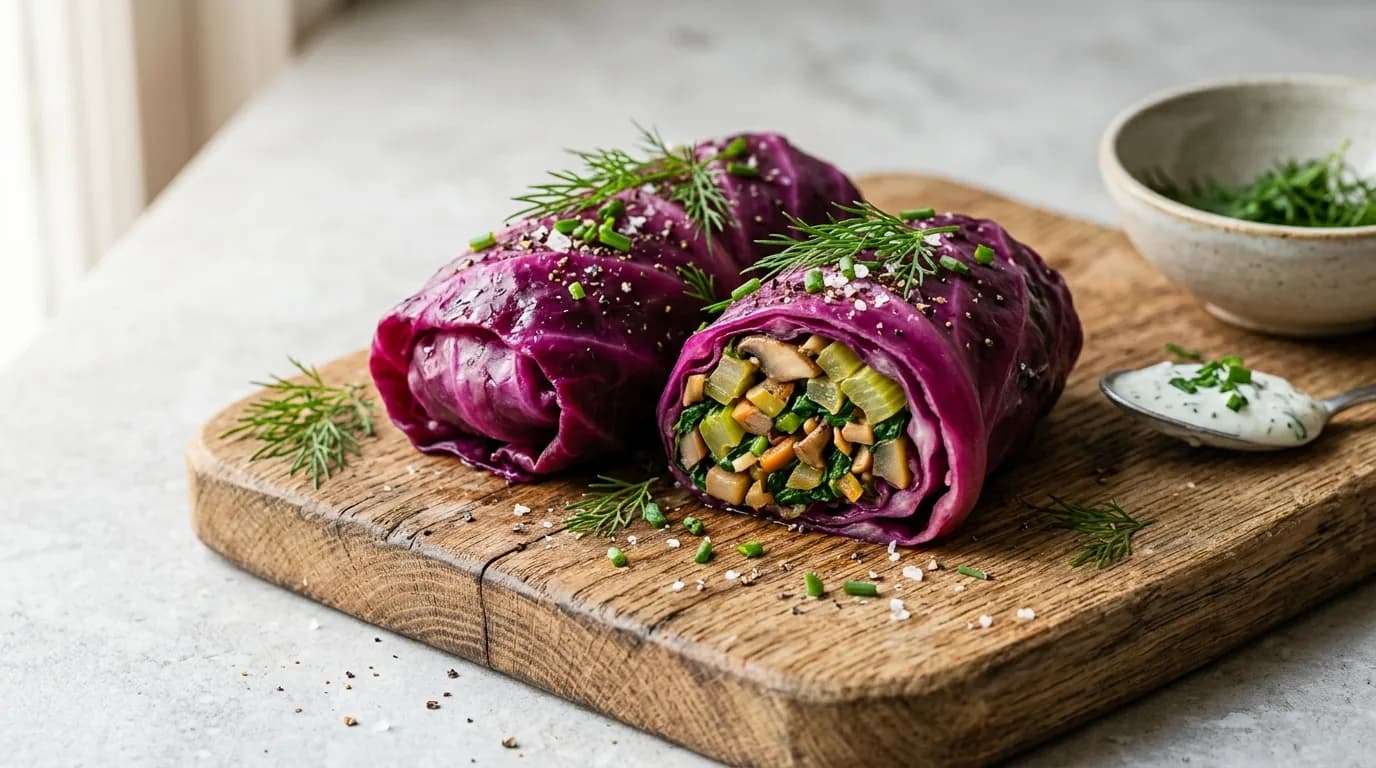 Red Cabbage Rolls