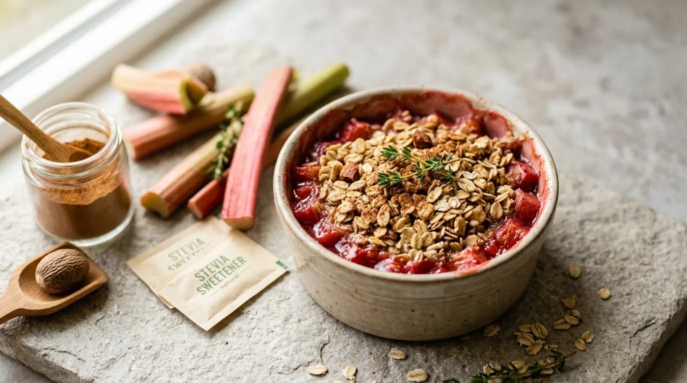 Rhubarb Crisp