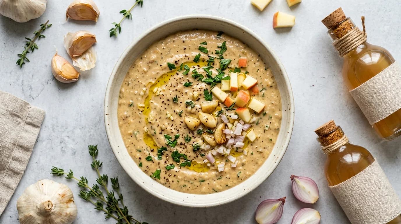 Roasted Garlic Salad Dressing