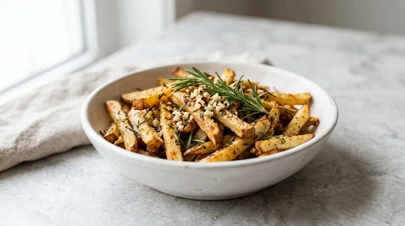 Rosemary Garlic Chili Fries