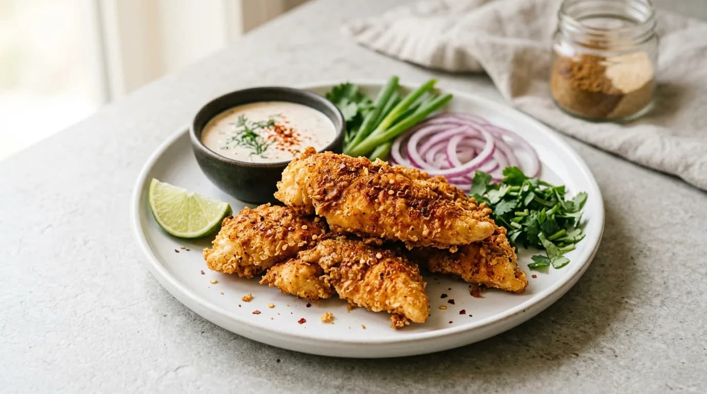Spicy Crispy Chicken Tenders
