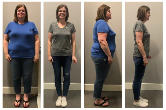Angie M. lost 125 pounds with ShiftSetGo