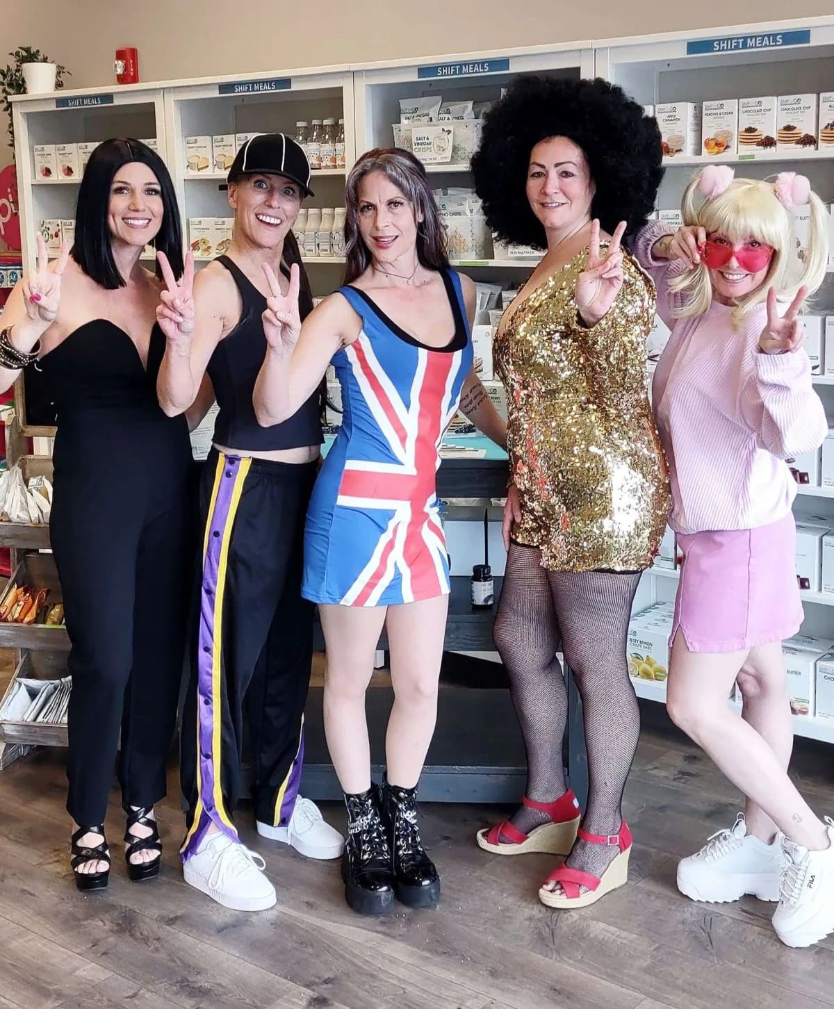 ShiftSetGo team in Make-A-Wish costumes