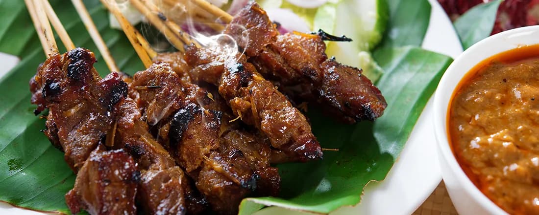 Sizzlingly Seasoned Low Carb Beef Satay