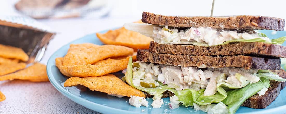 Tuna Salad With Brown Bread