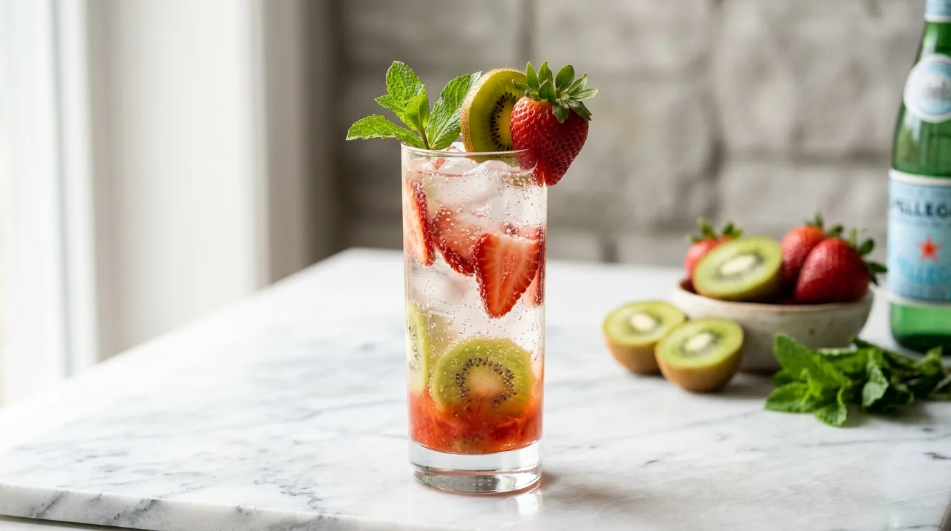 Strawberry Kiwi Spritzer | Recipes | ShiftSetGo